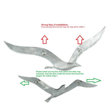 Load image into Gallery viewer, Flying Seagull Bird, Handmade Brass Metal Wall Decor, Small