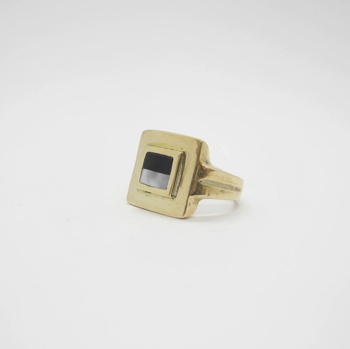 Albers ring in brass