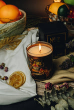 Load image into Gallery viewer, No 2 Fireside Wood Wrapped Candle