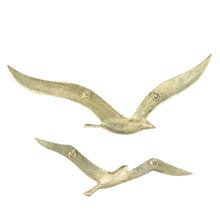 Load image into Gallery viewer, Flying Seagull Bird, Handmade Brass Metal Wall Decor, Small