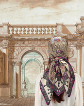 Load image into Gallery viewer, Midnight Garden Scarf