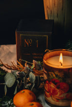 Load image into Gallery viewer, No 1 Orange Grove Wood Wrapped Candle