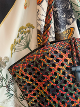 Load image into Gallery viewer, Woven Leather Cane wicker bag