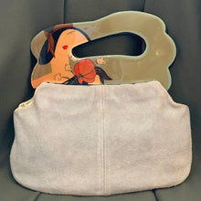 Load image into Gallery viewer, Suede Moon Bucket Bag