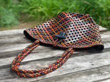 Load image into Gallery viewer, Woven Leather Cane wicker bag