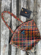 Load image into Gallery viewer, Woven Leather Cane wicker bag