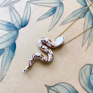 Large serpent necklace