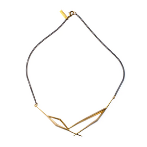 Multi ray collar brass