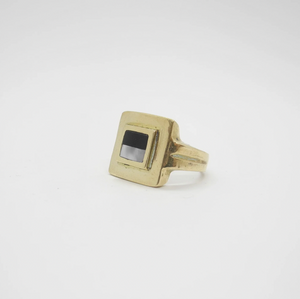 Albers ring in brass