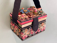Load image into Gallery viewer, Butterfly &amp; Flower handbag
