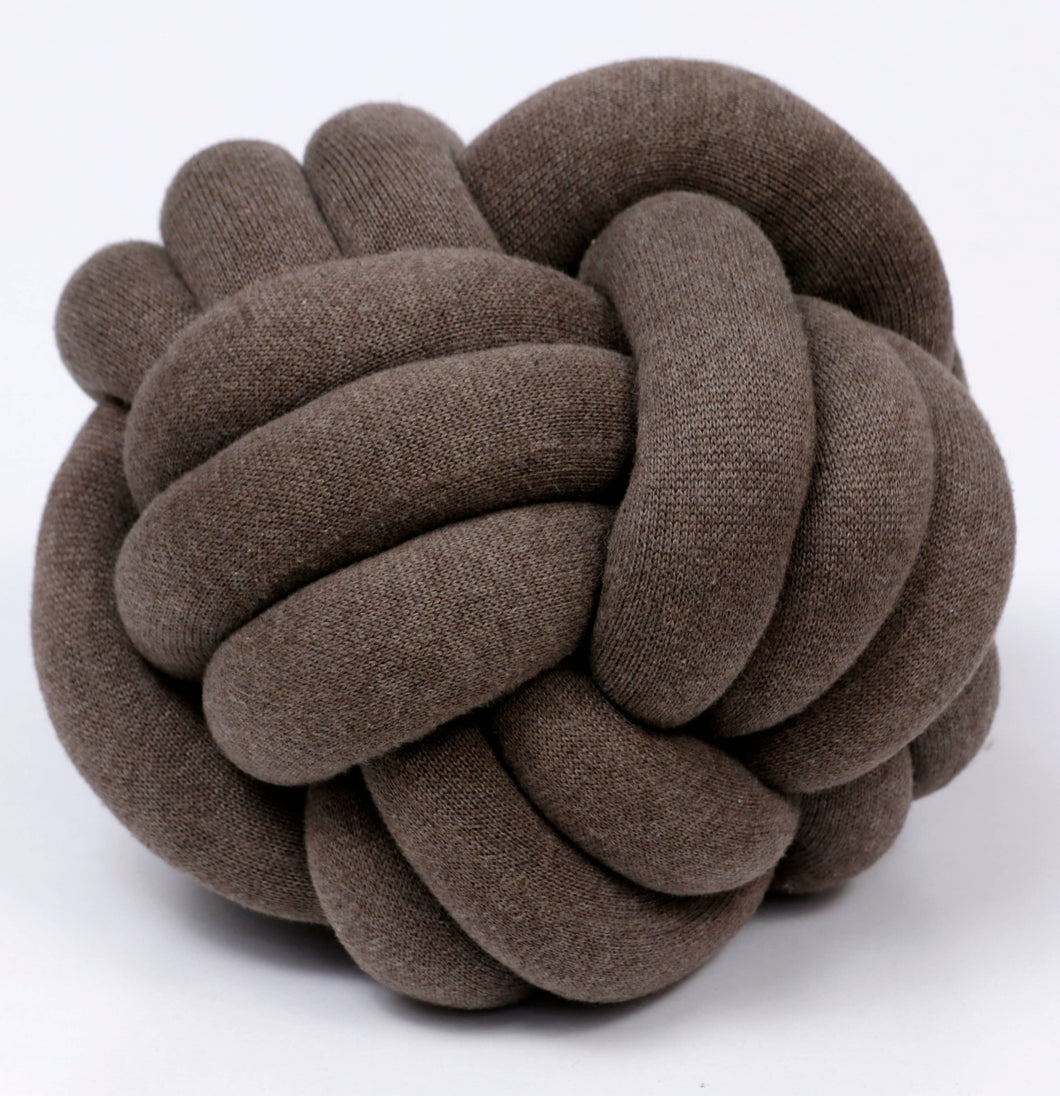 Knot - Dark Brown Mel - 100% cotton