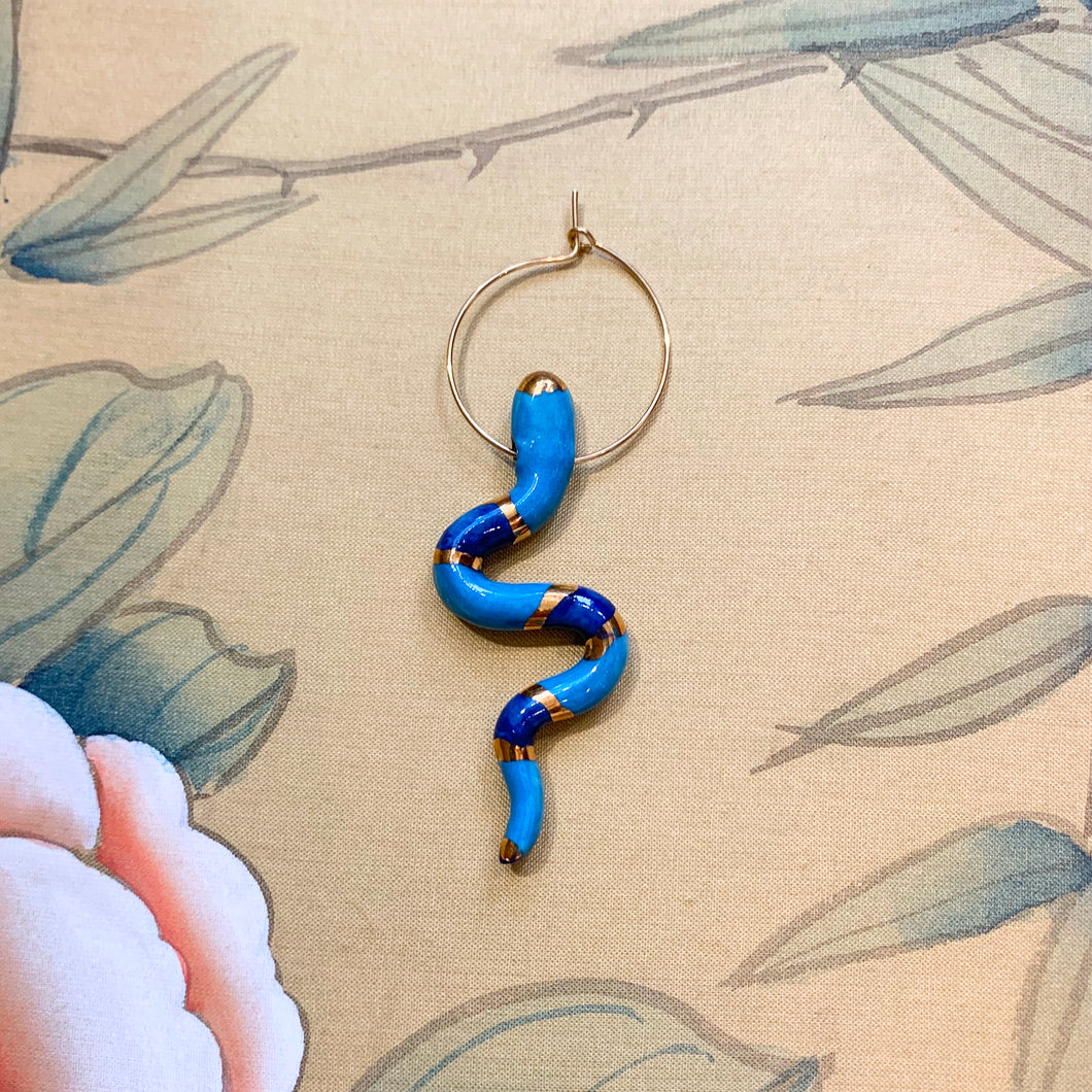 Serpent Hoop earring